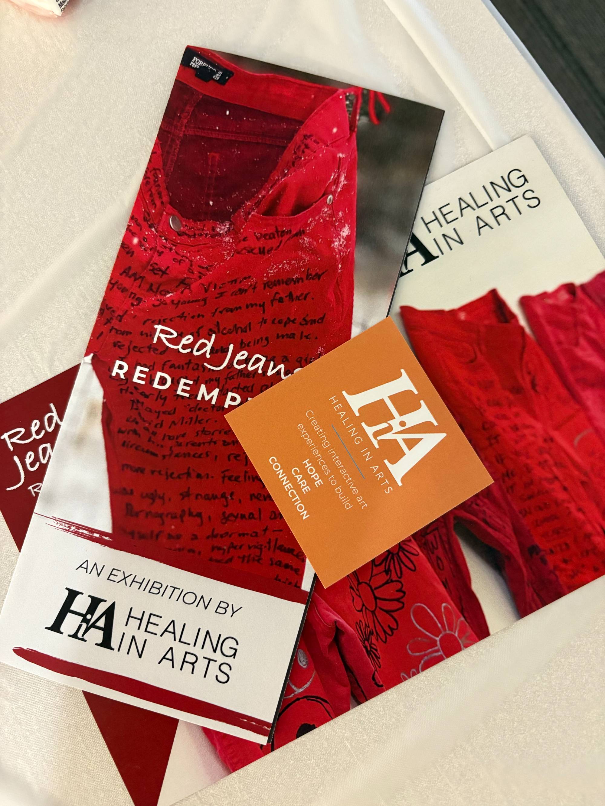 healing in arts brochure